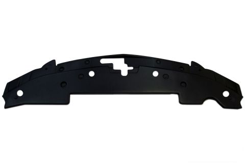 2013 Ford Mustang - This is a black plastic radiator support cover, likely a replacement part.