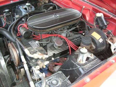 1966 Ford Ranchero - My engine compartment