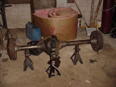 1992 Ford Bronco - Rear axle assembly for a Ford Bronco, with "60-2" visible on the differential housing.