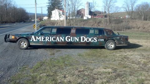 1992 Lincoln Town Car - The Limo, as it was seen on the front page of "The Snyder County Times".