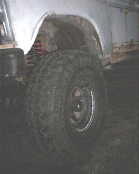 1980 Ford Bronco - Front Swamper - a bad pic, better ones coming later