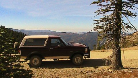 1992 Ford Bronco - Mendocino Nat. Forest, CA