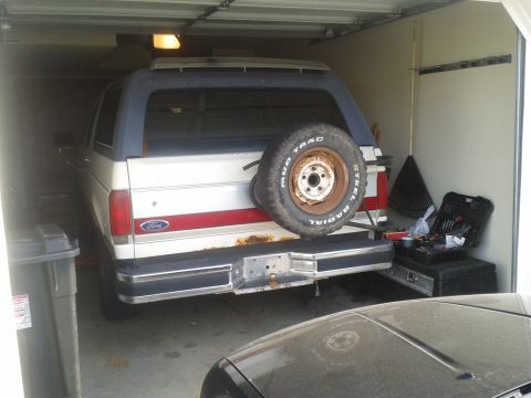 1988 Ford Bronco - As it sat when purchased.