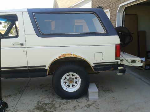 1988 Ford Bronco - Before lift