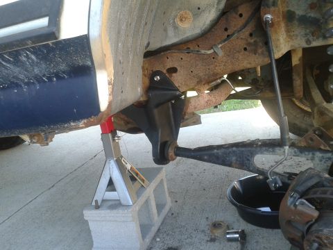 1988 Ford Bronco - Was so nervous with these blocks. Glad I now have better options.