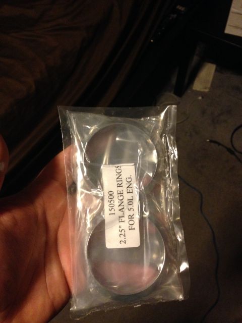 1992 Ford F-150 - Bassani flange rings to fix my leaking collectors. These are for a F150. Part number 150500. Cost as of 11/4/2013 was $44 from outperformac…