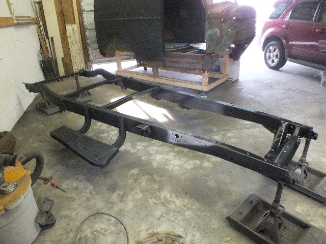 other side sprayed too