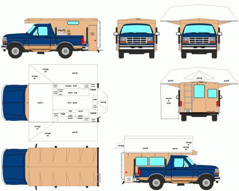 1983 Ford Bronco - Just a sketch.
