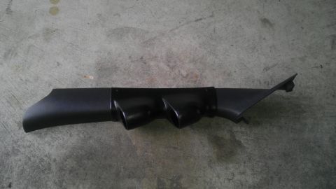 2003 Mercury Marauder - This black A-pillar gauge pod is designed to hold two gauges.