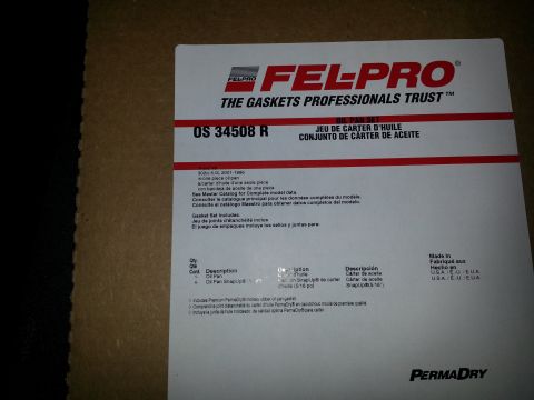 1994 Ford Bronco - Photograph of a Fel-Pro gasket set box label, product packaging rather than a vehicle technical document.
