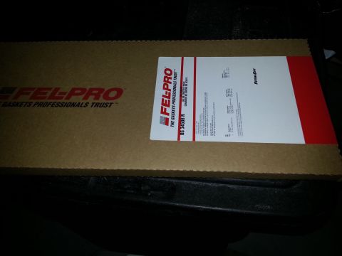 1994 Ford Bronco - A cardboard box containing Fel-Pro gaskets is shown, with the part number clearly visible on the label.