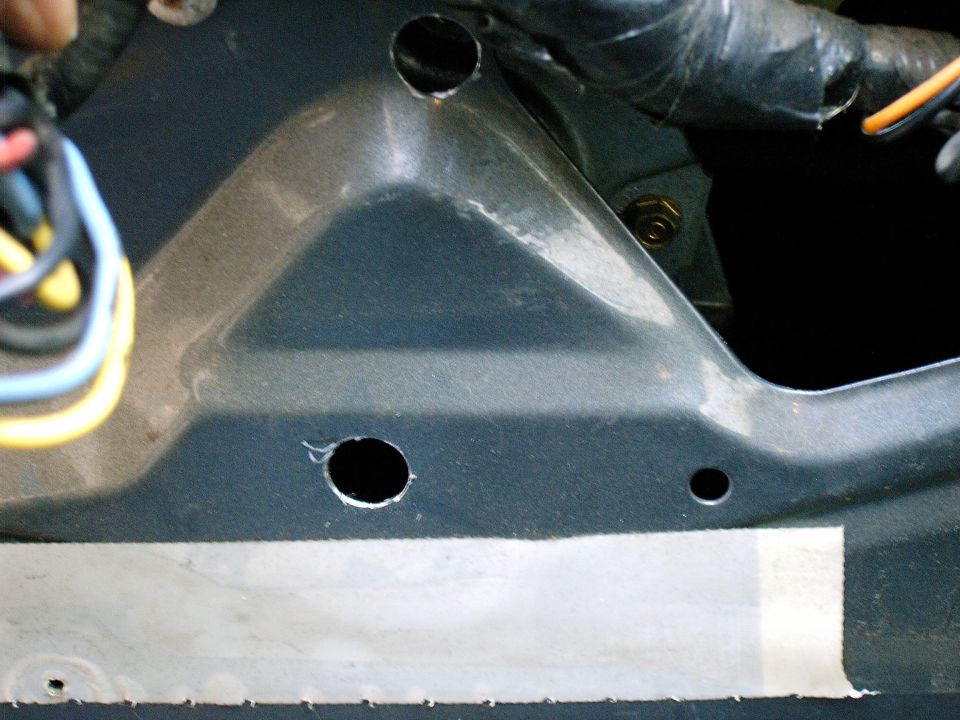 A better shot of the new access holes