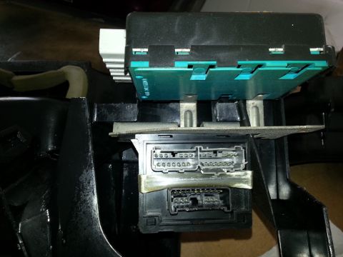 1994 Ford Bronco - Automotive electrical connectors and wiring harness detail.