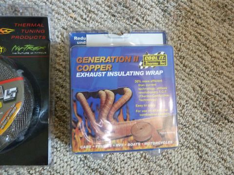 2007 Subaru Impreza - Packaging for Generation II Copper Exhaust Insulating Wrap, designed for various vehicles.