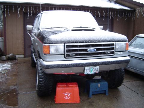 1989 Ford Bronco - This was Sunday the 28th of Dec, 2003