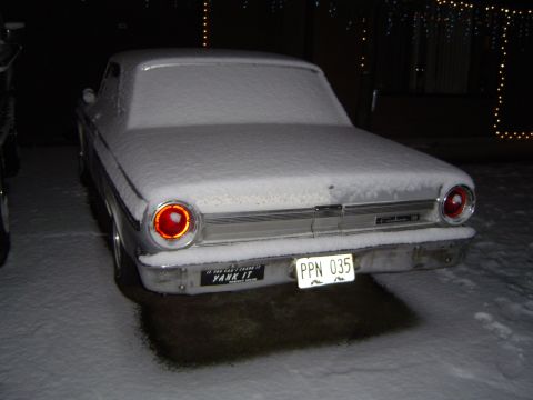 1964 Ford Fairlane - Snowed more!! More pics!!