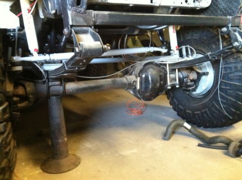 1991 Ford Bronco - Dana 60 king pin 4.10 gears. WFO high steer arms with Chevy one ton tie rod ends and drag link ends with 1.5" x .25" wall DOM tub…