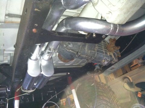 1991 Ford Bronco - Another view of the 3" exhaust