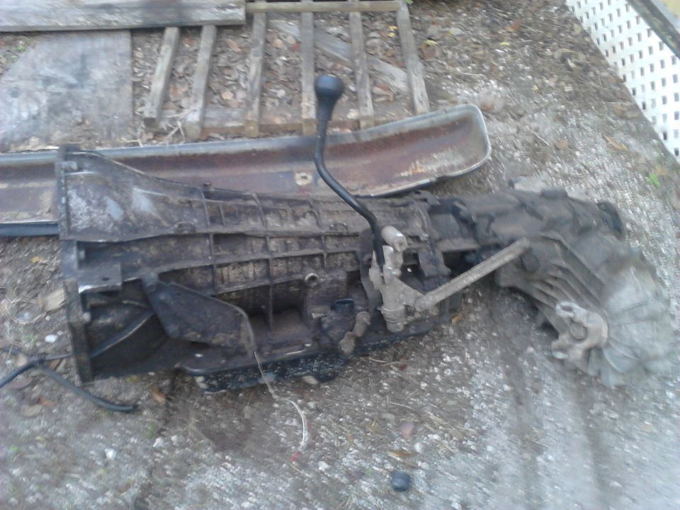 Day 2:
Got the tranny and t-case pulled