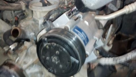 1993 Ford Bronco - The AC compressor is a key component of a vehicle's air conditioning system.