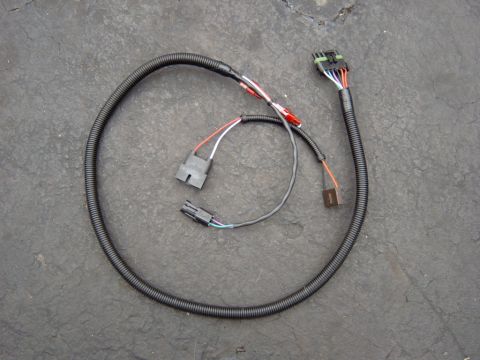 1995 Ford Bronco - The wiring harness all ready to go in.