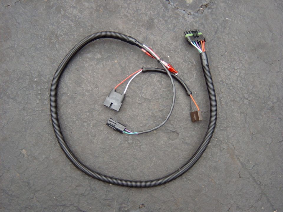 The wiring harness all ready to go in.