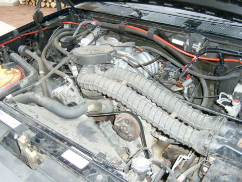 1995 Ford Bronco - Everything all wired up and ready to go, one of these days I will clean my engine.