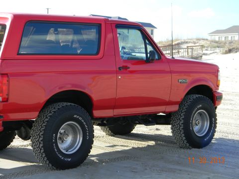 1995 Ford Bronco - Carova NC Thanksgiving 2013