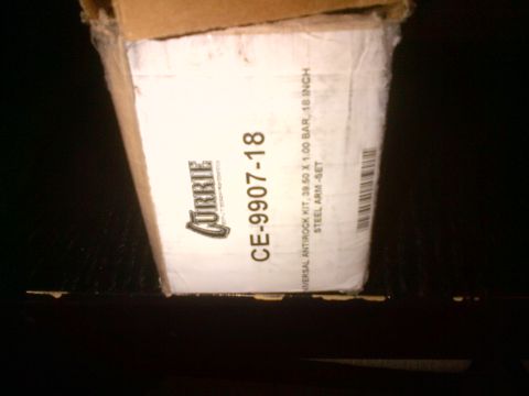 1985 Jeep CJ7 - Box for Currie Enterprises anti-rock kit, part number CE-9907-18.