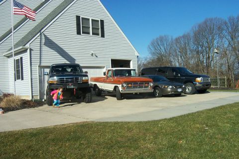 1992 Ford Bronco - Nose Shot. Not Pictured 04 F150 Lariat