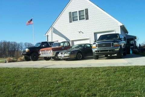1992 Ford Bronco - Nose Shot. Not Pictured 04 F150 Lariat