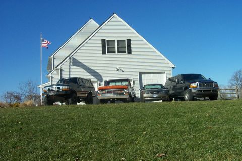 1992 Ford Bronco - Nose Shot. Not Pictured 04 F150 Lariat