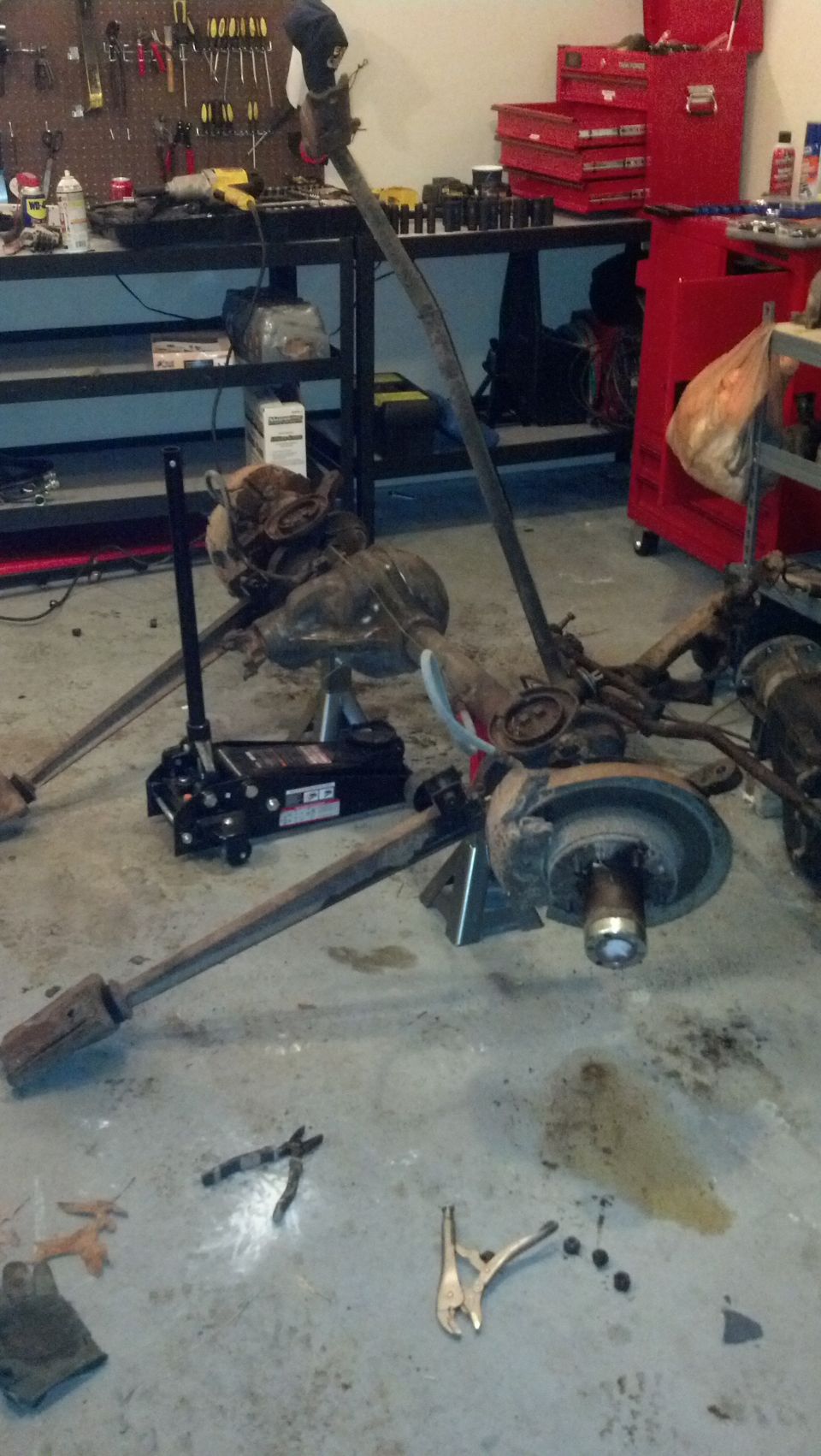 Axle from 1979 F150 for SAS.
