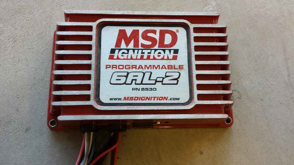 MSD Ignition GAL-2 programmable ignition control module with part number 6530