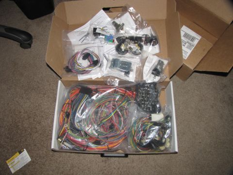 1978 Ford Bronco - New wiring harness. This is a really complete kit. Will be installing as soon as the weather and work allow.