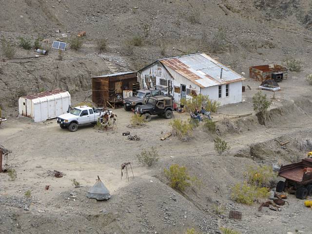 There's lots of these old miners cabins throughout the area, many of them are kept up and are habitable.