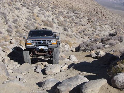 1990 Ford Bronco II - Just below Mengel Pass