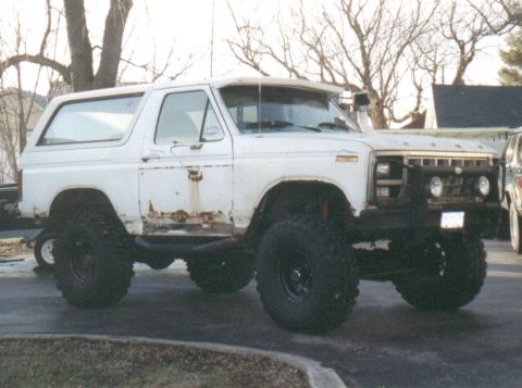 1980 Ford Bronco - Other side...need to fix those doors...