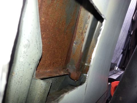 1992 Ford Bronco - another shot of the sail panel inside towards the back