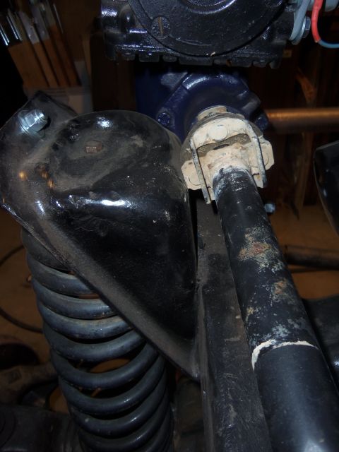 1968 Ford Bronco - Close-up view of vehicle steering and suspension parts, with a Supermotors.net watermark.