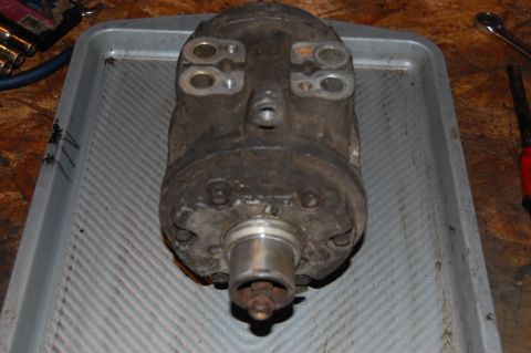 2006 Honda RANCHER - FS 6 A/C compressor removed from a 1985 Ford Bronco. This compressor was removed during an engine swap because it was seized. The clutch, p…