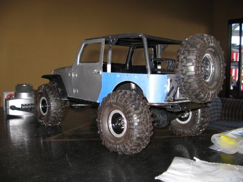 1993 Toyota 4Runner - This is a remote-controlled rock crawler, not a 1993 Toyota 4Runner.