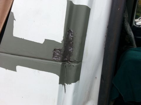 1992 Ford Bronco - second b-pillar patch in...
