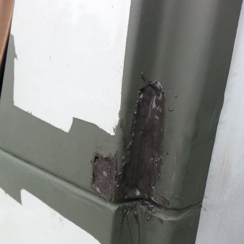 1992 Ford Bronco - the permatex cold weld sets up much more quickly that JB weld, so you have to work fast..