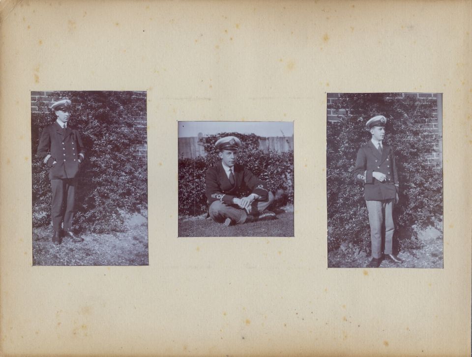 These are pages from a British officer's personal photo album from his time in the Mediterranean Sea during World War 1.  Most of them appear to have been taken in early 1915 during the height of the Dardanelles Campaign, including some on the Anzac beach near Gallipoli.

I'll probably upload some higher-resolution reconstructed versions of the individual photos later.