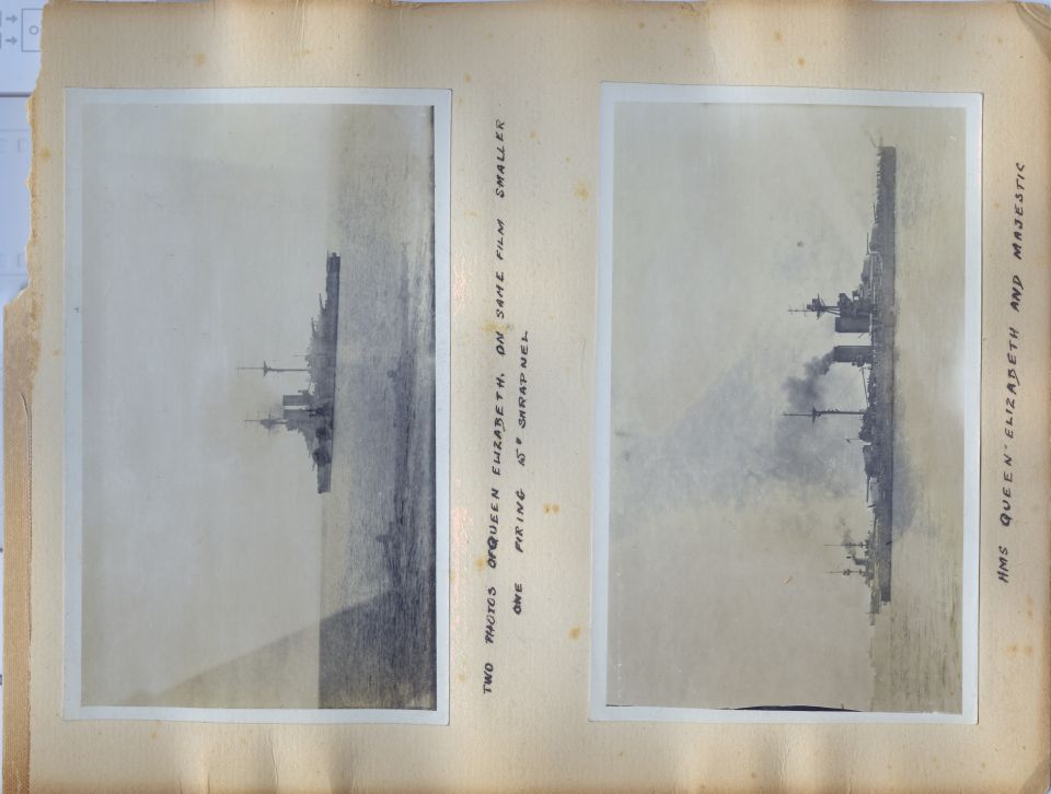 These are pages from a British officer's personal photo album from his time in the Mediterranean Sea during World War 1.  Most of them appear to have been taken in early 1915 during the height of the Dardanelles Campaign, including some on the Anzac beach near Gallipoli.

I'll probably upload some higher-resolution reconstructed versions of the individual photos later.