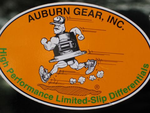 1995 Ford Bronco - Sticker for Auburn Gear, Inc. advertising High Performance Limited-Slip Differentials.