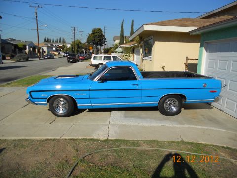 1969 Ford Ranchero - Before Stock GT Rims Installed