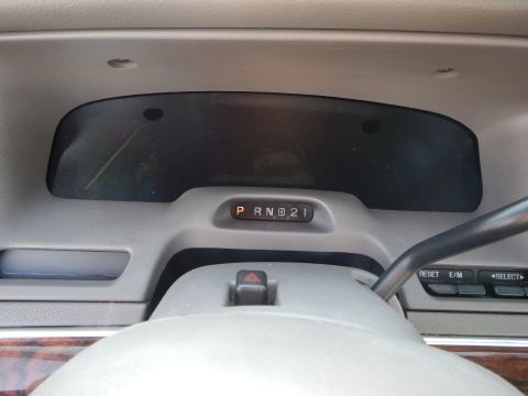 2002 Mercury Grand Marquis - The PRND21 gear indicator is visible on the dashboard of this 2002 Mercury Grand Marquis.