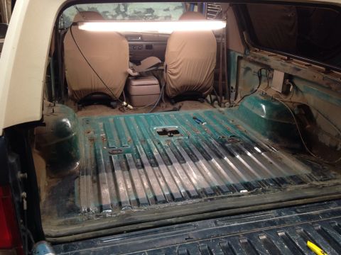 1993 Ford Bronco - Gutted the back end